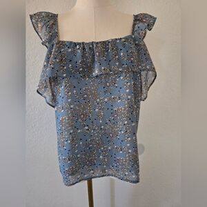 Girls floral cute top